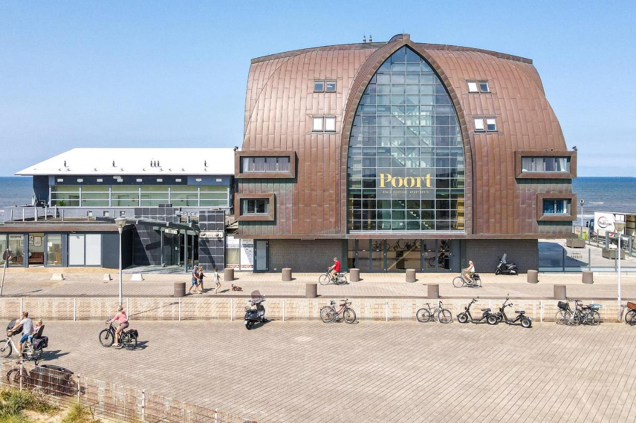 Appartement Met Frontaal Zeezicht In Bloemendaal Bagian luar foto
