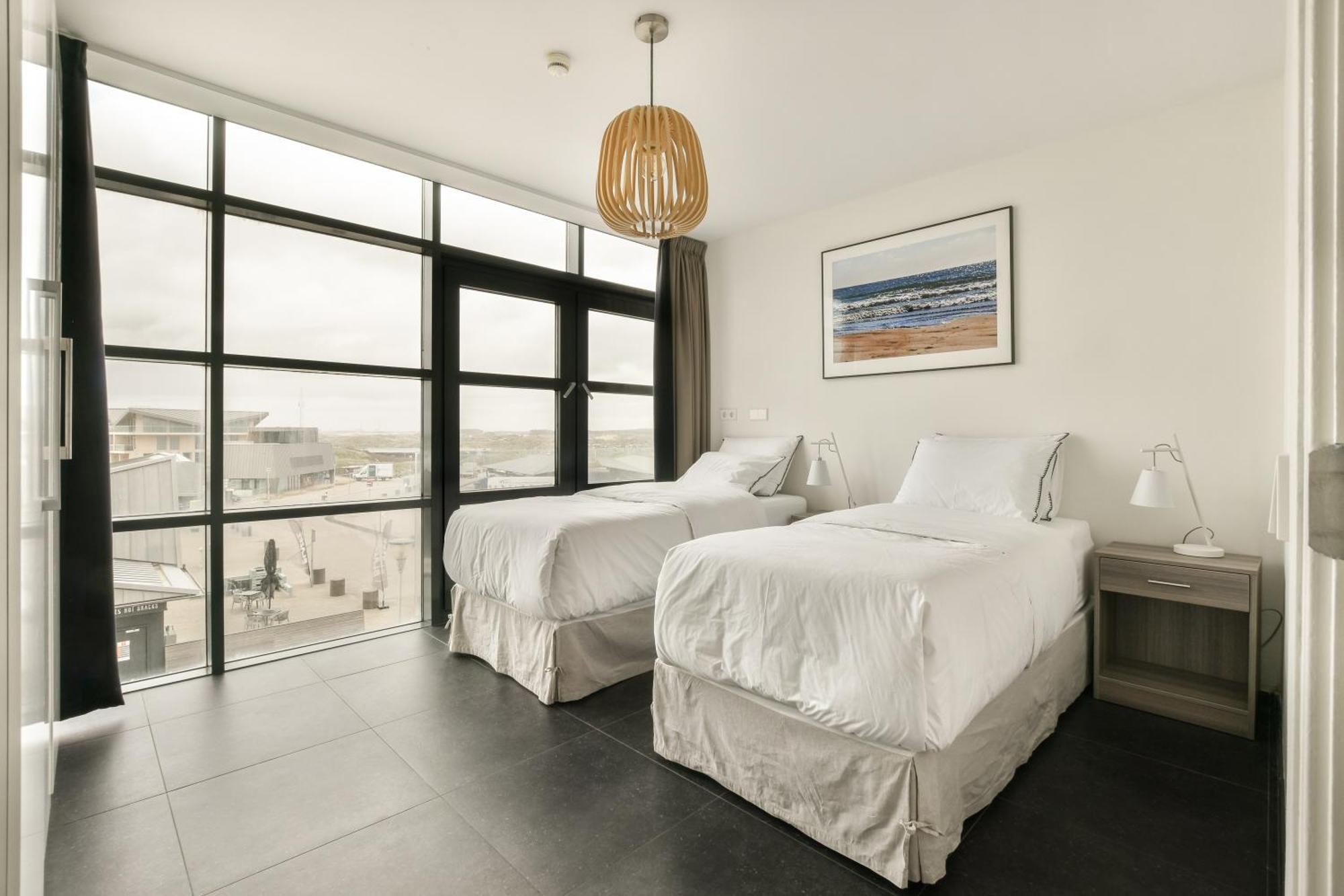 Appartement Met Frontaal Zeezicht In Bloemendaal Bagian luar foto
