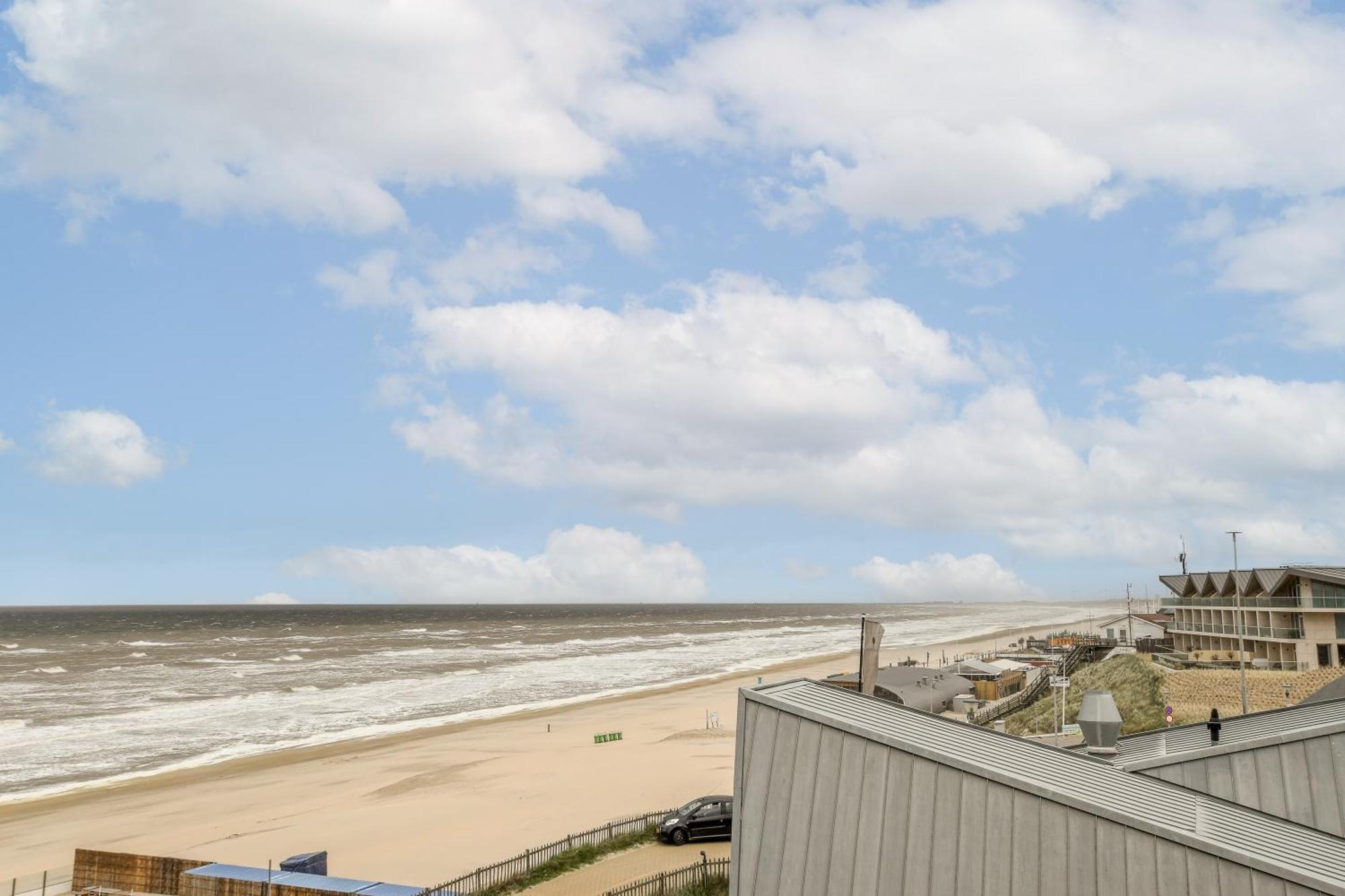 Appartement Met Frontaal Zeezicht In Bloemendaal Bagian luar foto